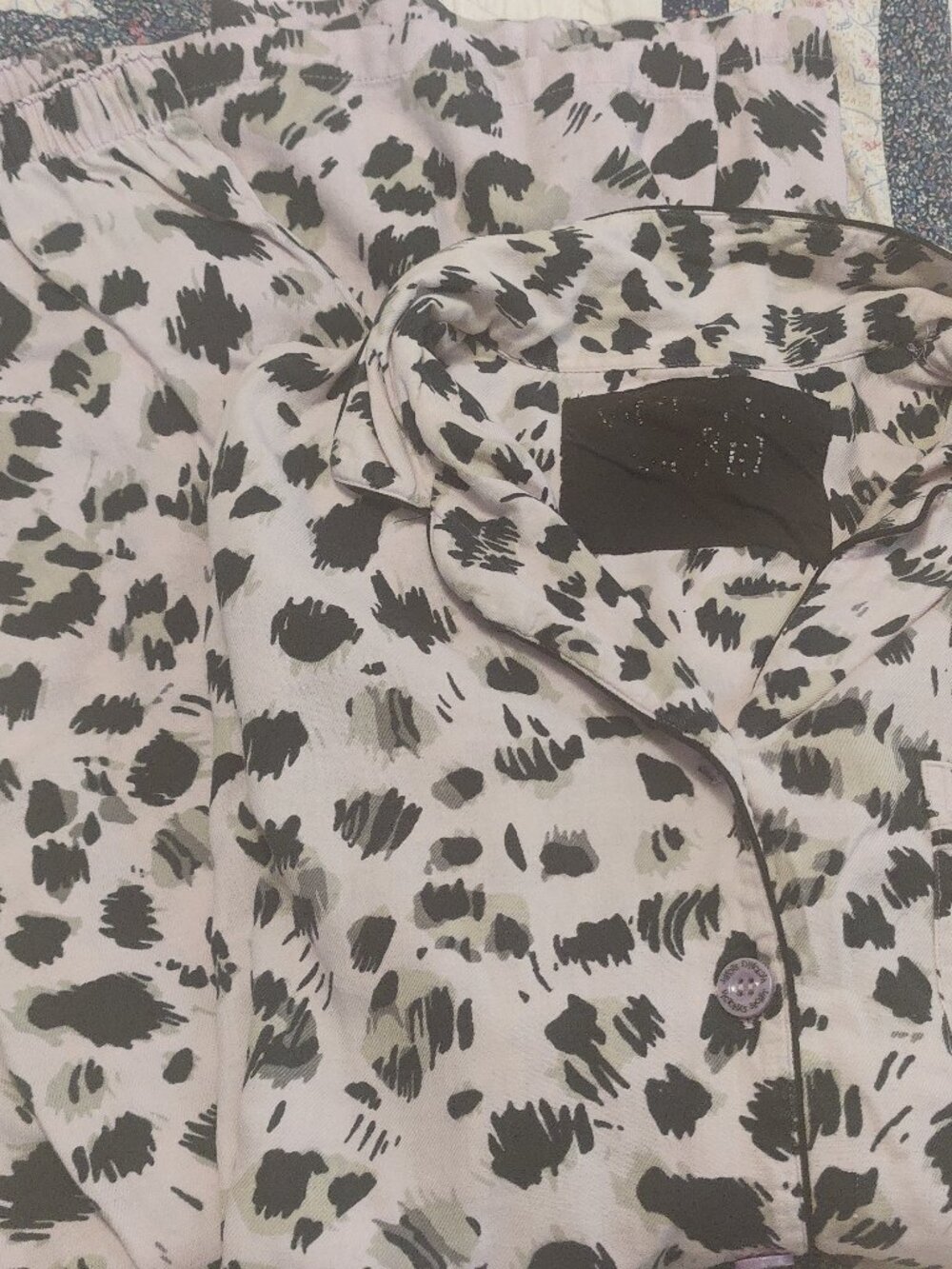 HTF Vintage 90s Y2K Victoria's Secret 100% Cotton Pajama Set